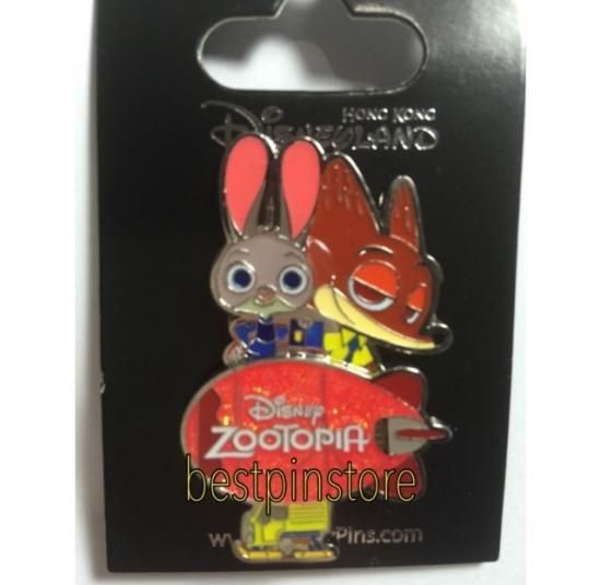 ズートピア ZOOTOPIA ジュディ・ホップス ニック・ワイルド ピン