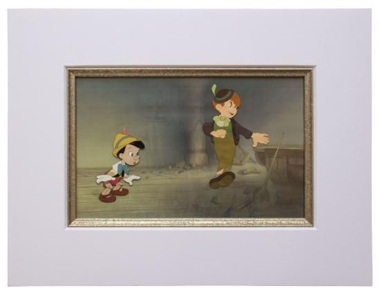 ディズニー ピノキオ ランプウィック ランピー 原画 セル画 限定 レア