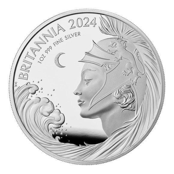 2024年ブリタニア1オンス銀貨3枚 2024年ブリタニア1オンス銀貨3枚 楽天