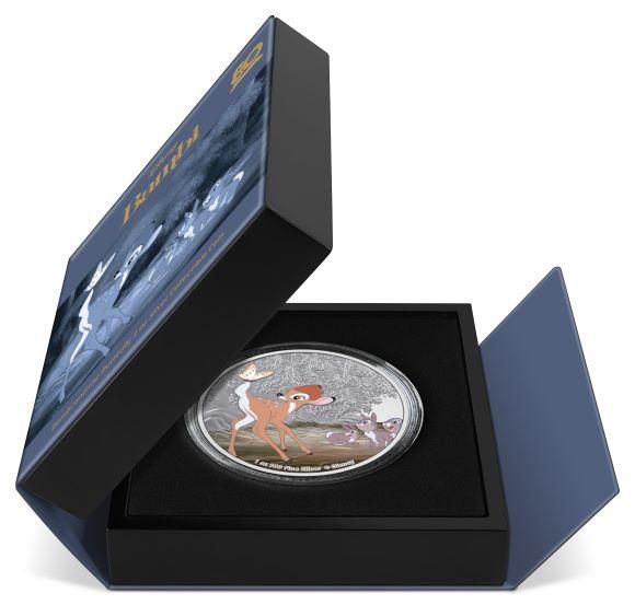 k*_様 バンビ 2020 ニウエ ディズニークリスマス 2ドル銀貨 1セッ
