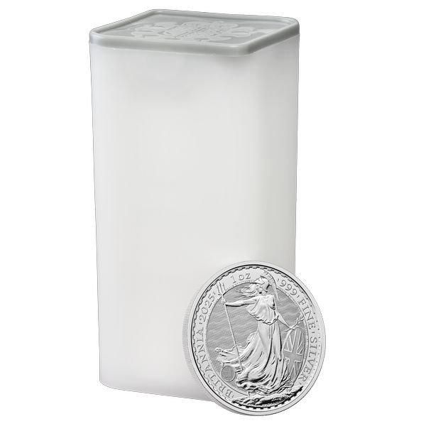 純銀 メイプルリーフ銀貨 25枚セット 2017年 1oz ミントロール入り