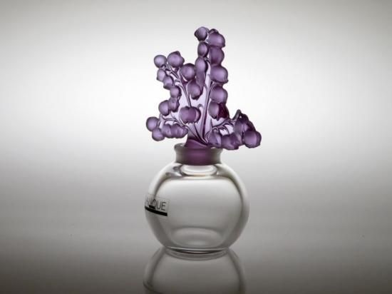 ラリック 香水瓶 ◇ クレールフォンテーヌ パープル ラベンダー