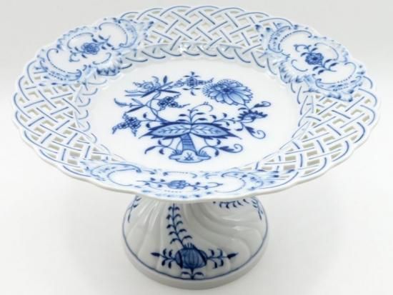 希少】マイセン ブルーオニオン コンポート 時代 マイセン ブルー