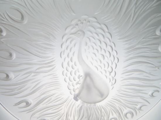 ラリック イーグル 鷲 イヤープレート クリスタルガラス 飾り皿