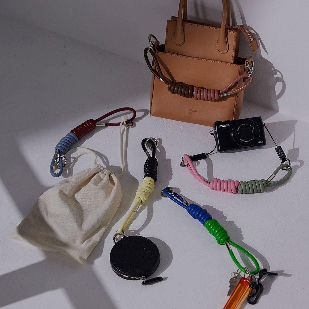 Coil strap | black×yellow - ajew