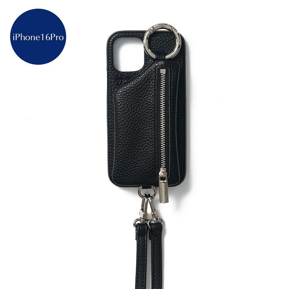 cadenas zipphone case | iPhone16Pro / black - ajew