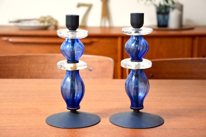 エリックホグラン キャンドルホルダー BODA社 北欧 Erik Hogl