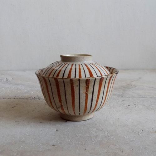 me504⑯『麦わら 茶碗』/骨董品 古美術 古玩 アンティーク