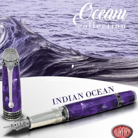 新品未使用】アウロラ オチェアーノ インディアーノ EF 万年筆