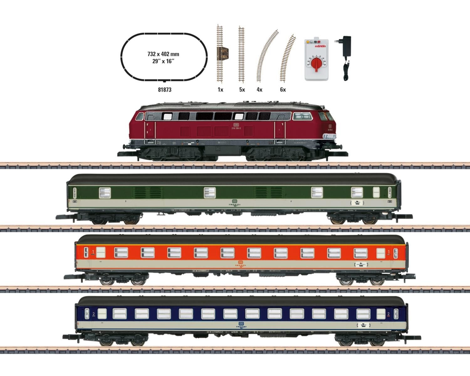 メルクリン mini-club ペンシルバニア鉄道 蒸気機関車 セット 完動品