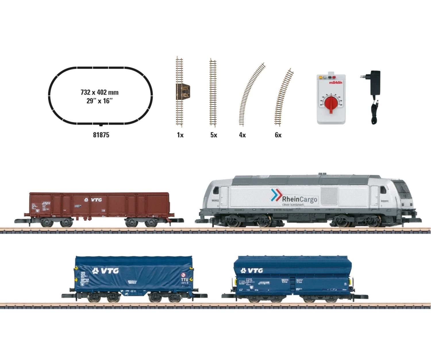 メルクリン(Marklin) Z Starter Set | 欧米型鉄道模型通販｜global