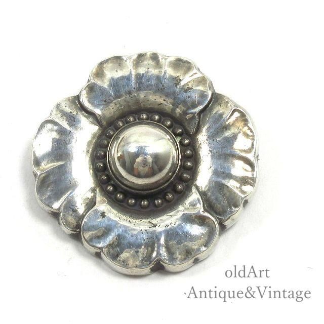 GeorgJensen 北欧モダンデザイン シルバーブローチ ジョージジェンセン