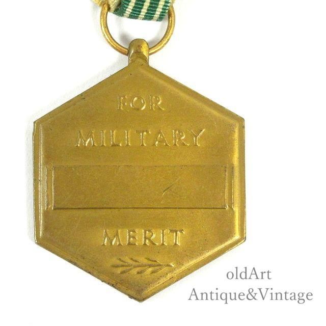 USA製1970年代ヴィンテージUS.ARMY MERITミリタリー勲章バッジ徽章【N