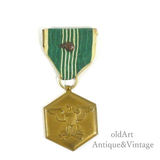 USA製1970年代ヴィンテージUS.ARMY MERITミリタリー勲章バッジ徽章【N