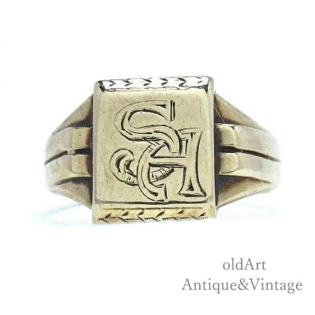 アンティーク 希少 櫛 K18 本鼈甲 18金 1920s ホールマーク 刻印