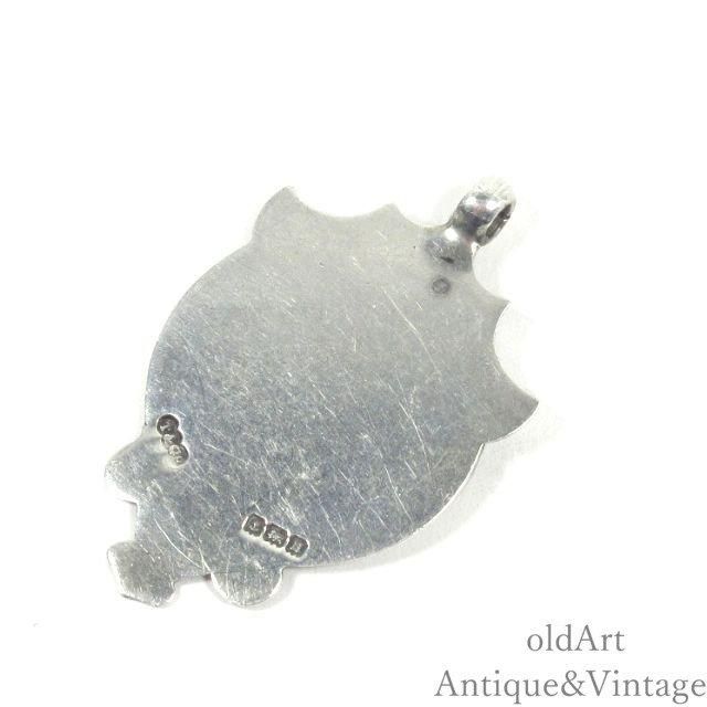 ヴィンテージ スターリングシルバー インクウェル 約1805年製造 イギリス製