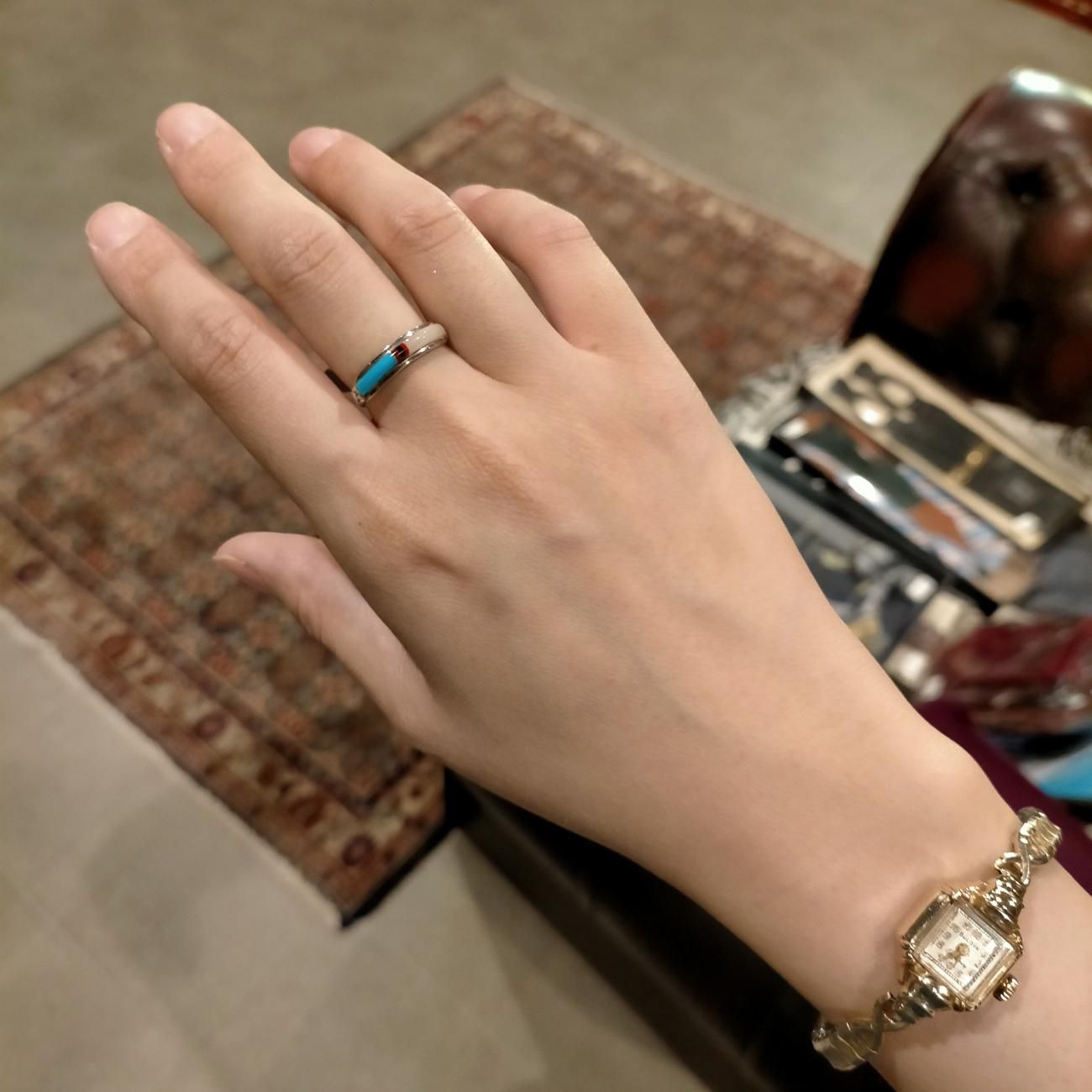 希少！70s〜アリゾナ州ヴィンテージ インディアン壷ポタリーネイティブ