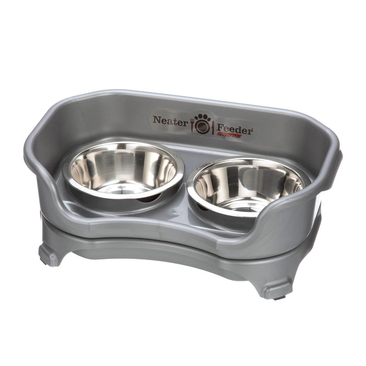 ニーターフィーダー|猫用ガンメタル - Amepe.com