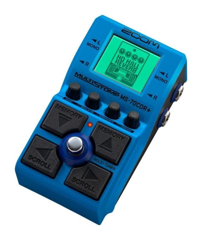 ZOOM (ズーム) マルチストンプ マルチエフェクター MS-70CDR+ - シライ