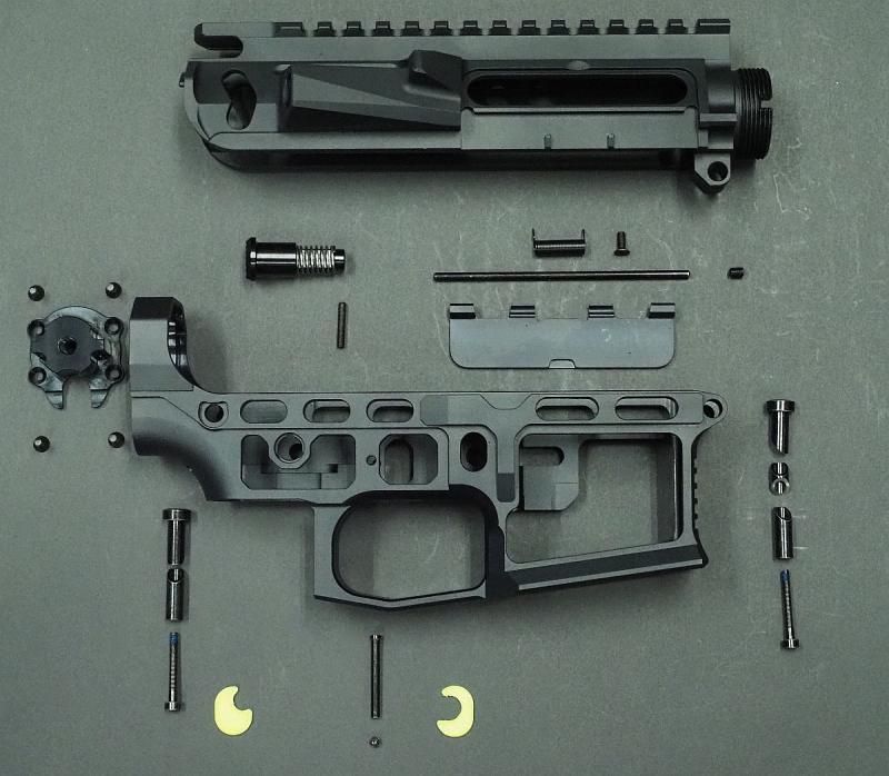 RETRO ARMS CNC receiver AR15 (Skeletonized) - C NEW GEN - G.A.W.