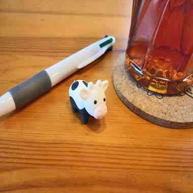 可愛い牛グッズ・雑貨 人気の動物消しゴム（ウシ）