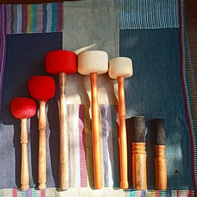 シンギングボウル用 スティック マレット 7種類からお選び下さい h0