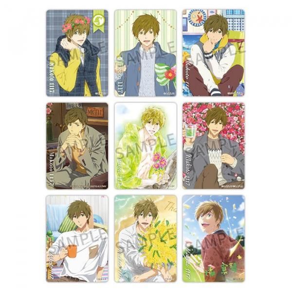 Free!シリーズバースデー キラキラアートカードコレクション 1パック