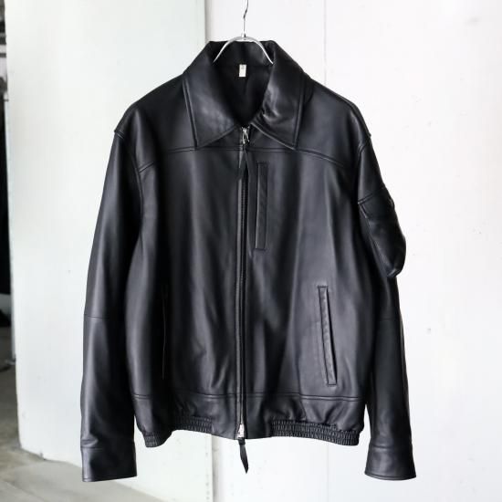CCU SWING TOP JACKET/SHEEP SKIN - BLACK - PURAS