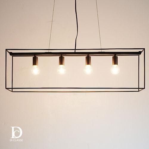 シェナーリオ W ペンダントランプ（ブラック） ｜ DI CLASSE ディ