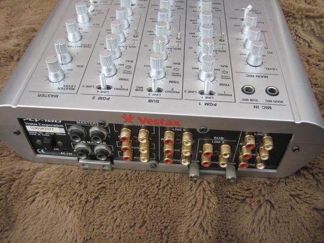 音出確認済】VESTAX PCV-180 DJミキサー Vestax pcV-180 音出確認済