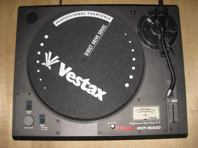 Vestax PDT-5000 ターンテーブル 本体 通電確認のみ Vestax PDT-5000