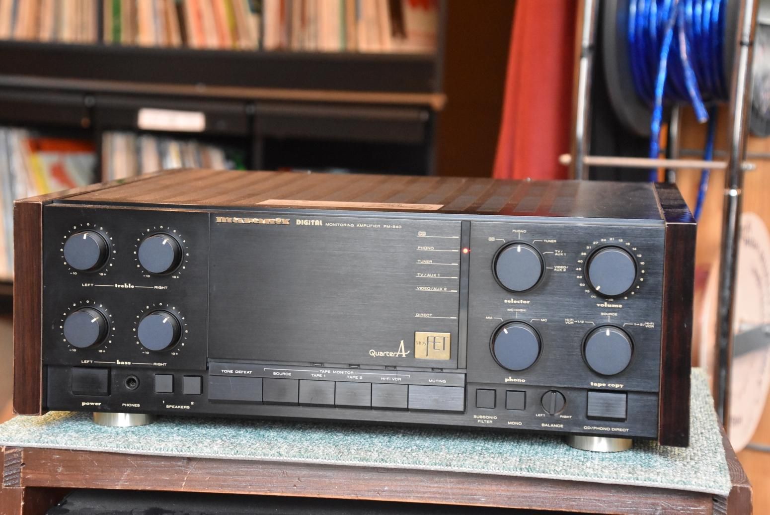 希少 美品 MARANTZ PM-84D マランツ プリメインアンプ 2026年最新