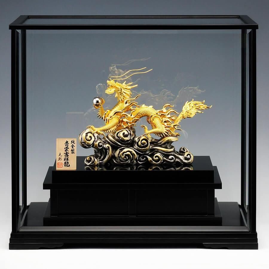 銅器 竜龍紋香炉 風水グッズ 小物 装飾品 彫刻 工芸品 古美術品 置物