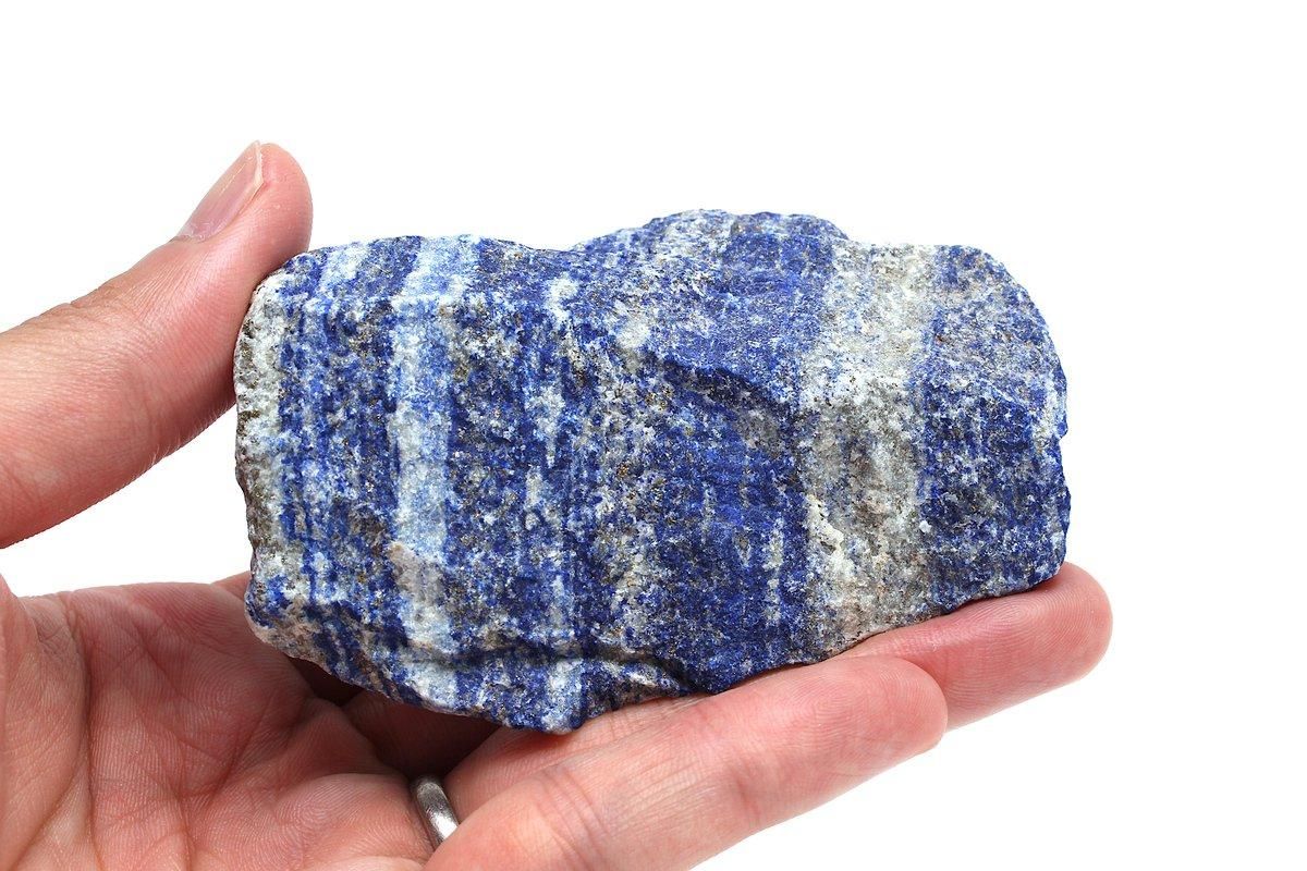 ラピスラズリ 原石 黄鉄鉱 111g アフガニスタン ラピスラズリ 原石