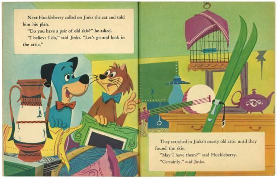 珍犬ハックル イラスト原画☆ヴィンテージ☆ハンナバーベラ