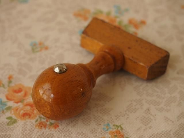 仏アンティーク スタンプ「D」