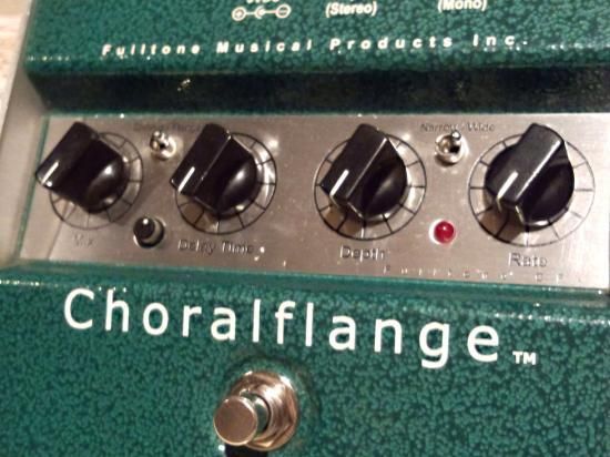 Fulltone Choralflange ギターエフェクター Fulltone Choralflange