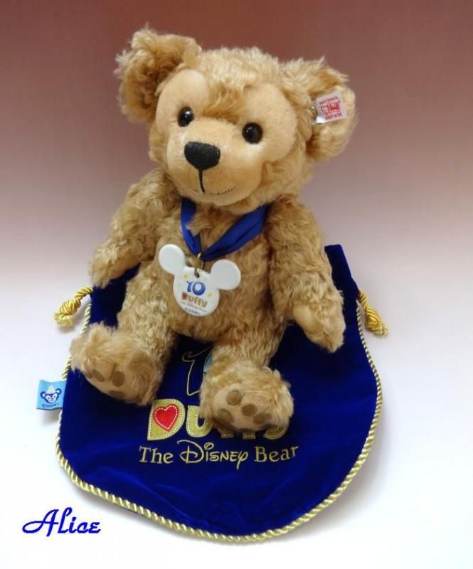 TDS 10周年記念 シュタイフ ダッフィ TDS 10周年記念シュタイフダッフィー