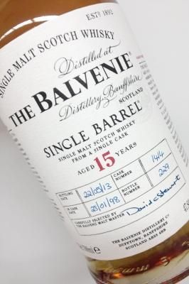 バルヴェニー 15年 シングルバレル 47.8％ ／OB 並行品 - シングル