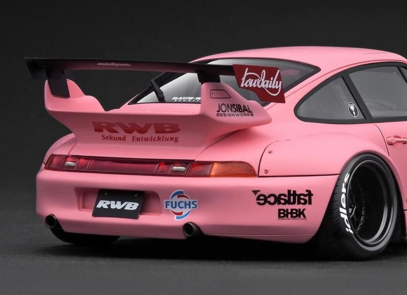 IG3624 1/18 RWB 993 Matte Pink - ig-model