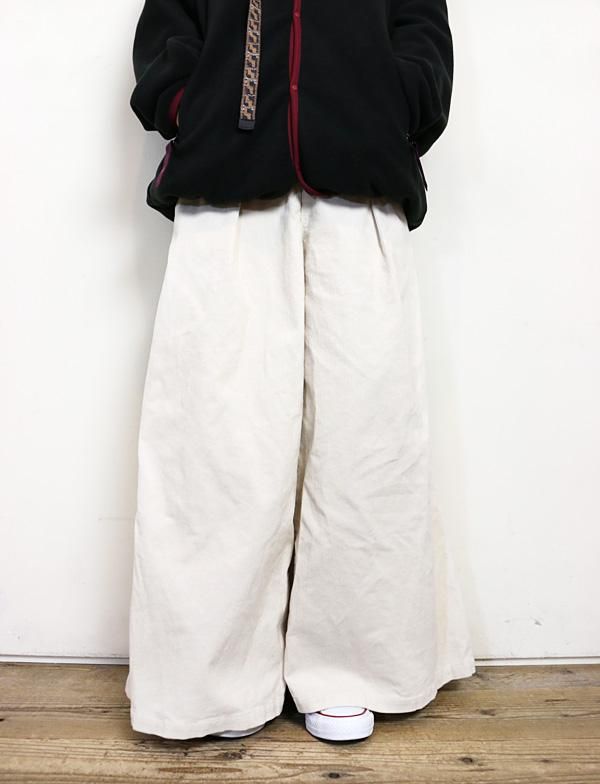 KAPITAL - 14Wコーデュロイ シャトーオーロラパンツ - BLUE NEON