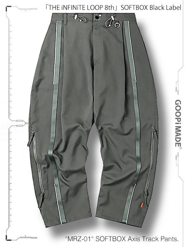 GOOPiMADE - “MRZ-01“ SOFTBOX Axis Track Pants - “ SHINKIROU1.0
