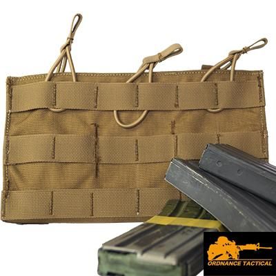 直販】ORDNANCE TACTICAL OKINAWA（オードナンス）M4 3MAGAZINE POUCH