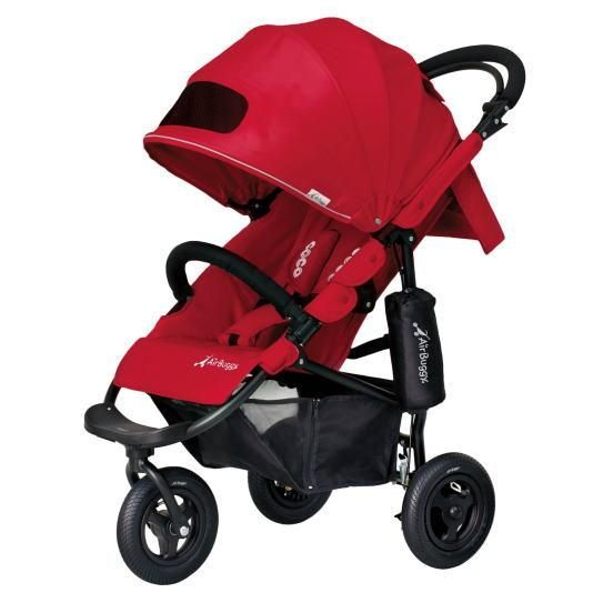 Air Buggy エアバギー ココ ブレーキ ベビーカー レッド 赤