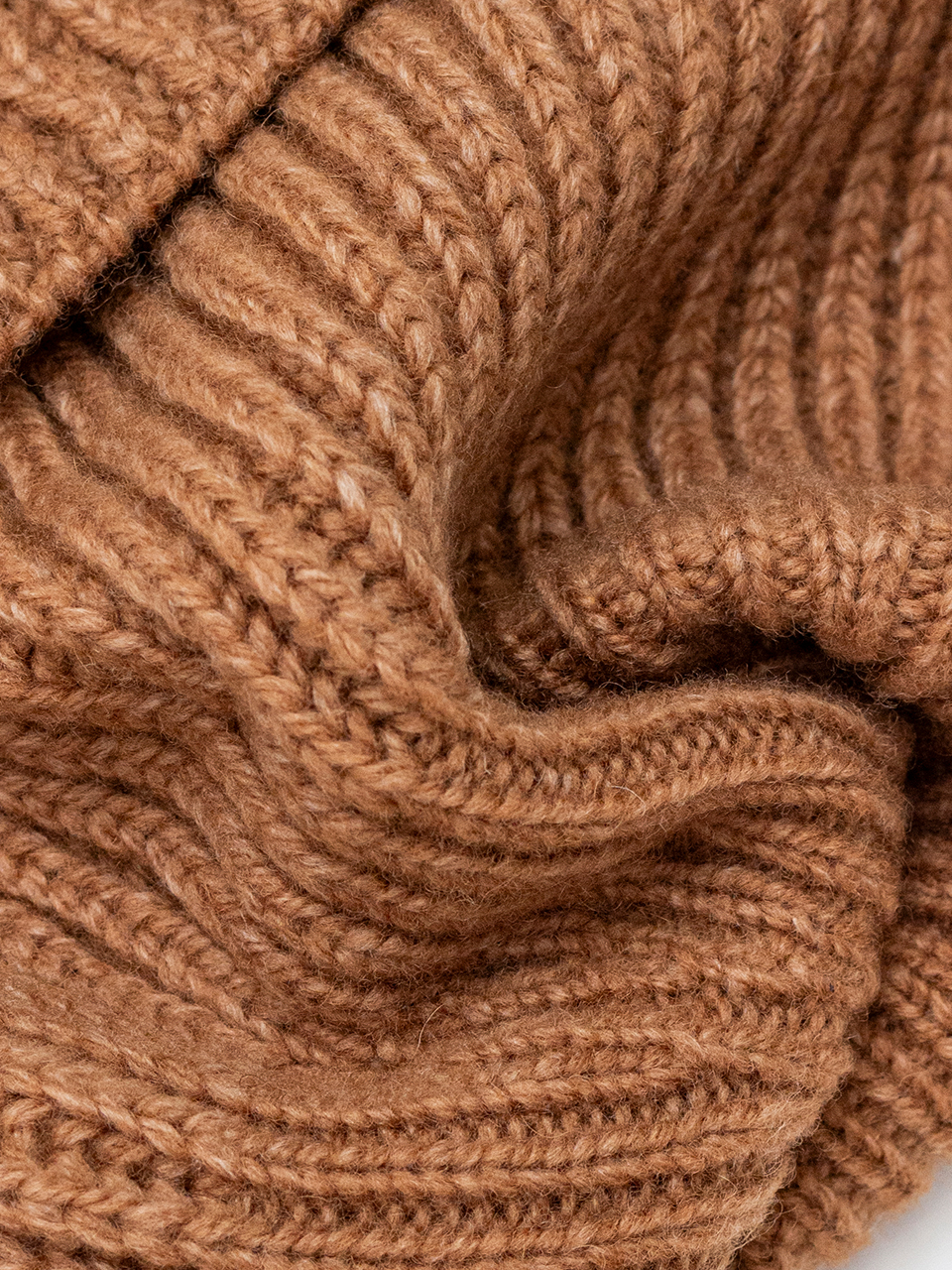 RIBBED KNIT WOOL BEANIE-リブニットウールビーニー-HYKE（ハイク