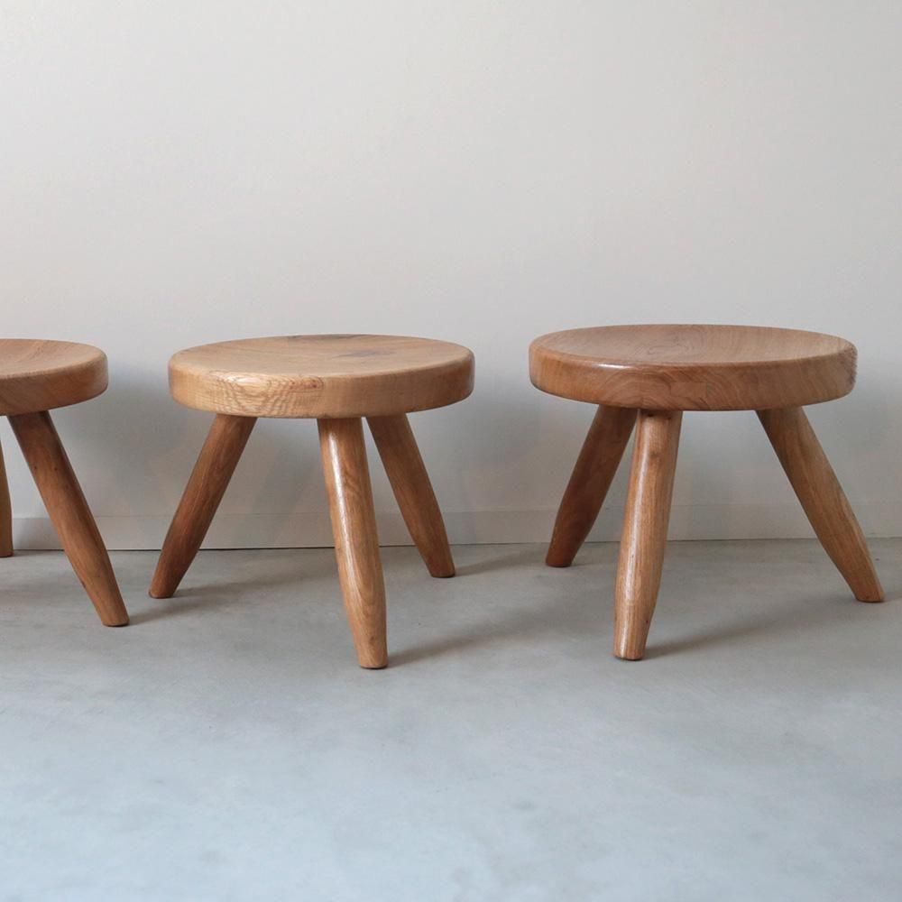 ピエールシャポーシャルロットペリアンスツール捻じ脚型リプロダクト