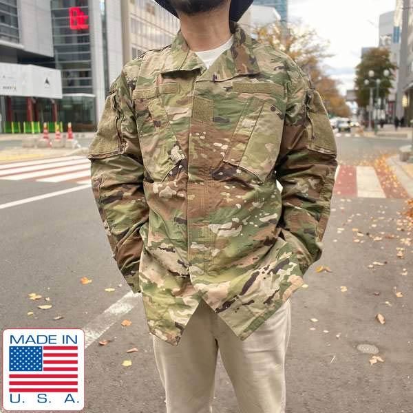新品 USA製 実物 米軍 US ARMY マルチカム ジャケット M-XL ACU