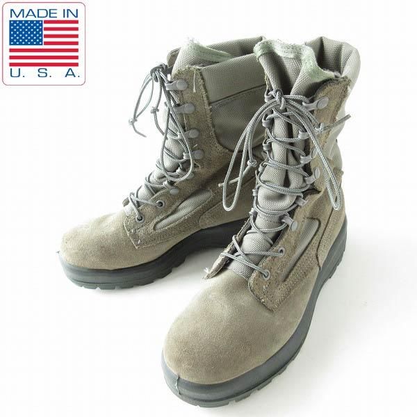 USA製/BELLEVILLE/米軍/USAF/レザー×ゴアテックス/ミリタリーブーツ