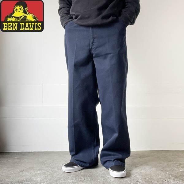 US企画 BEN DAVIS ワークパンツ | ゴリラカット ネイビー - 札幌