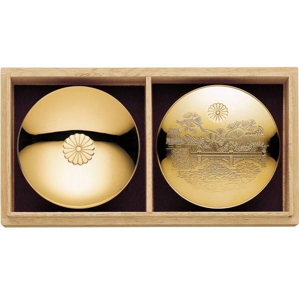 銀杯 常陸宮家（菊花紋） 皇室 重量251g Amazon.co.jp: 選択/金属製